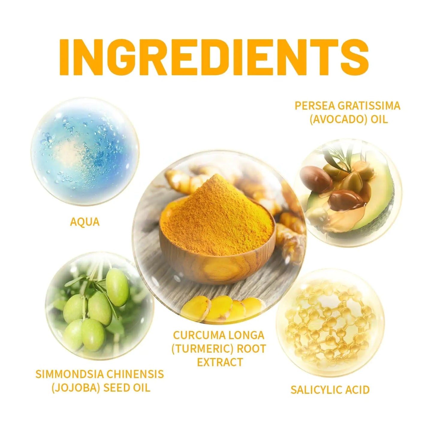 Eelhoe Turmeric Whitening Cleanser Deep Cleansing Face To Remove Makeup Refreshing And Non-Tight Turmeric Cleanser